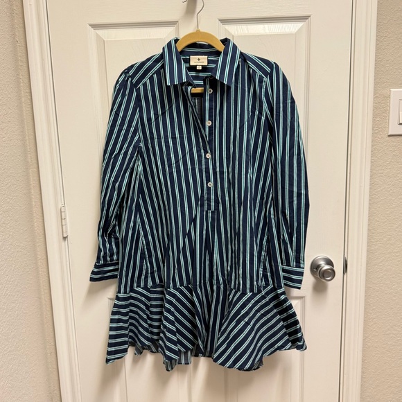 Tuckernuck Dresses & Skirts - New Tuckernuck Longsleeve Striped Drop Waist Dress